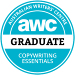 Australian Writers Centre Copywriting Essentials course graduate (2)