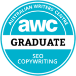Australian Writers Centre SEO Copywriting course graduate (2)